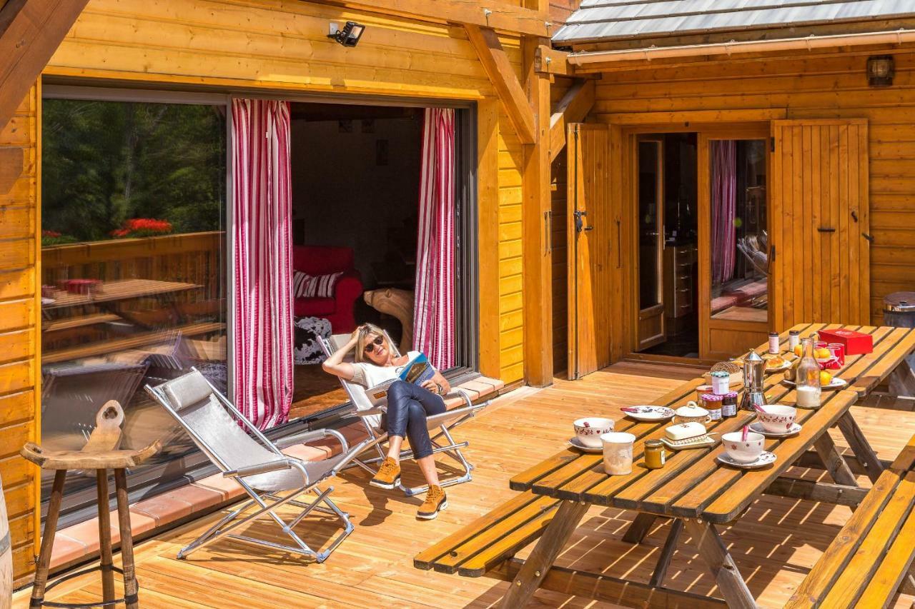 Gite&Spa Le Montagnard Saint-Jean-Saint-Nicolas Exterior foto