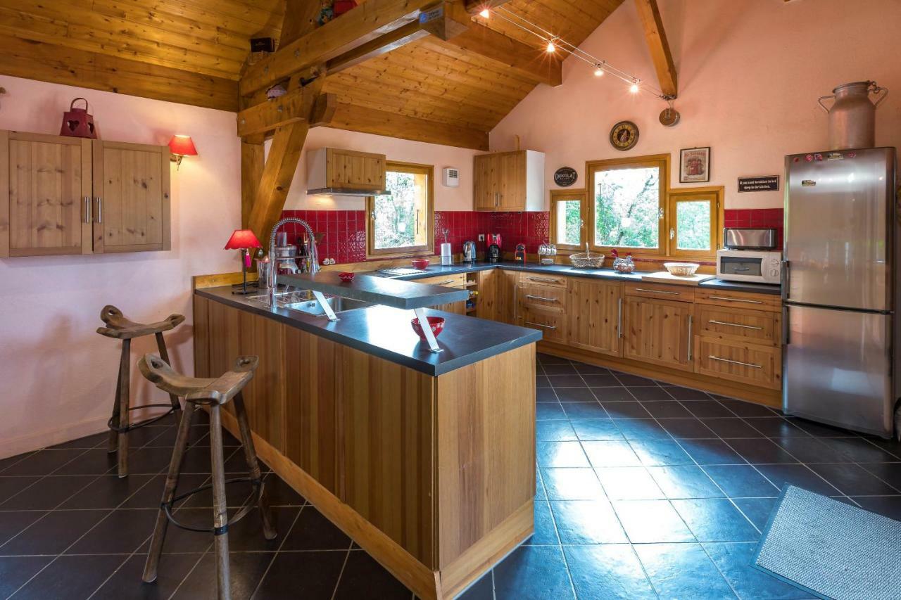 Gite&Spa Le Montagnard Saint-Jean-Saint-Nicolas Exterior foto
