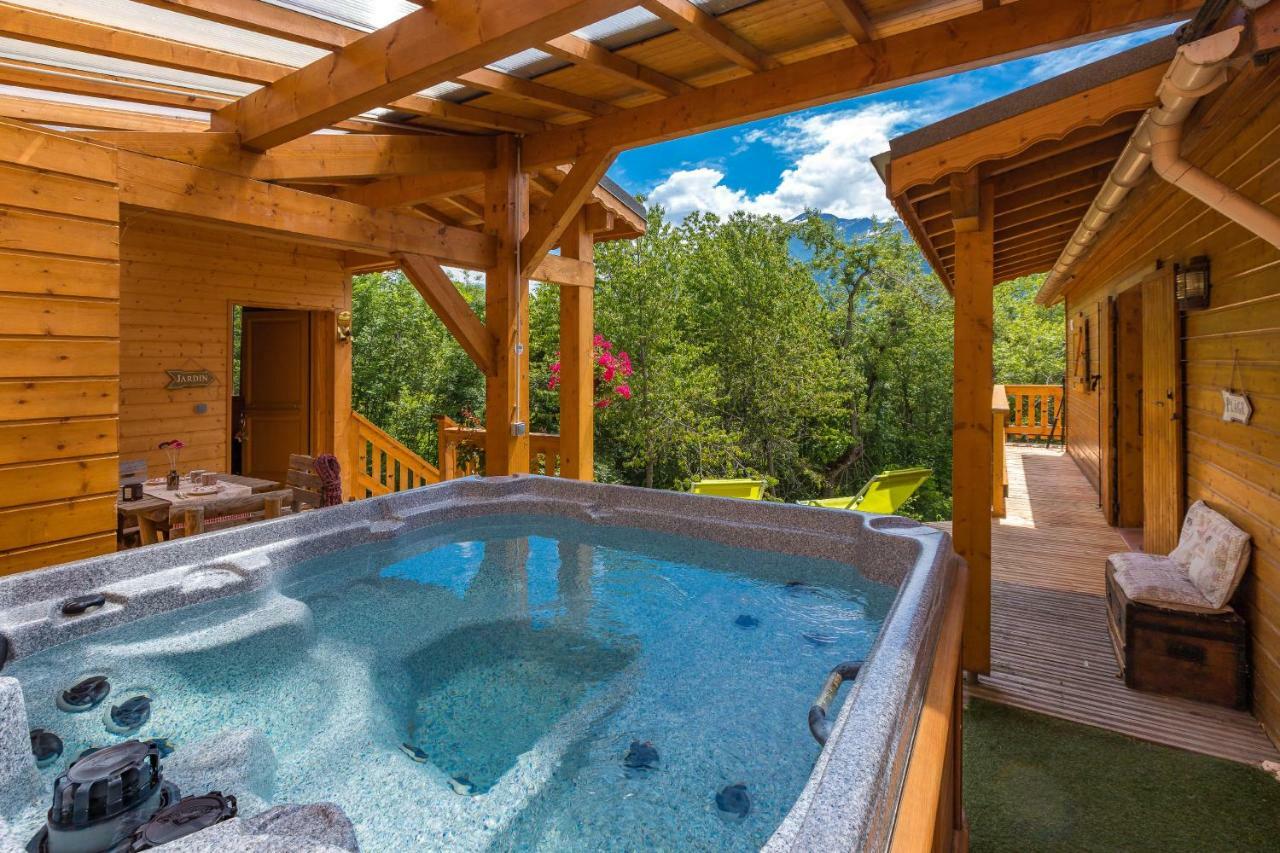 Gite&Spa Le Montagnard Saint-Jean-Saint-Nicolas Exterior foto