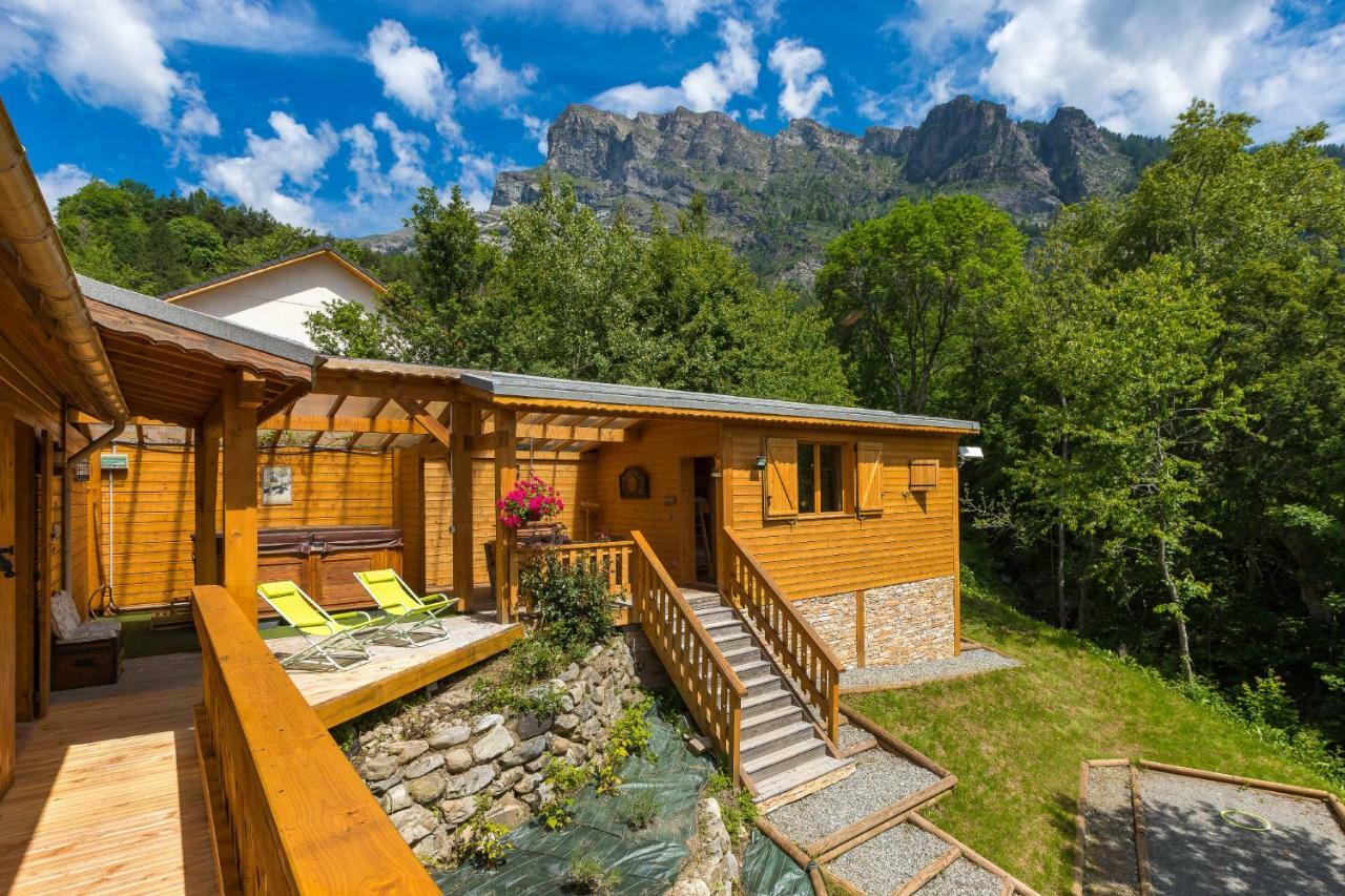 Gite&Spa Le Montagnard Saint-Jean-Saint-Nicolas Exterior foto